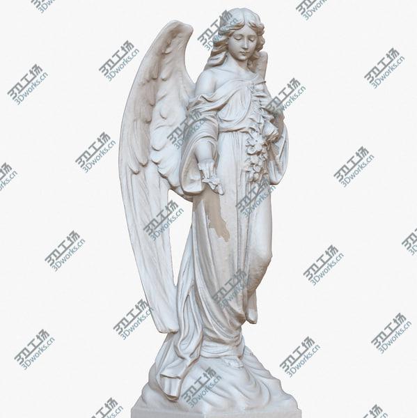 images/goods_img/20210312/3D model Sculpture Angel 1M Raw Scan/1.jpg